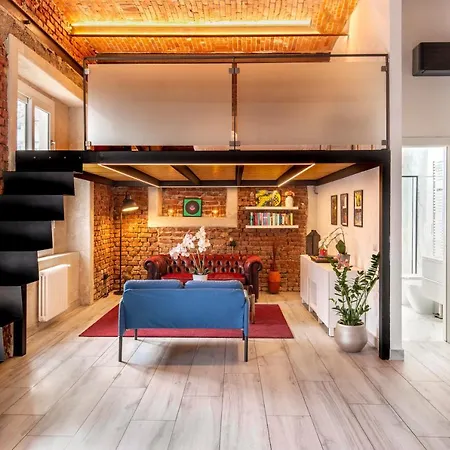 Pop Art Loft Con Giardino Privato Апартаменты *